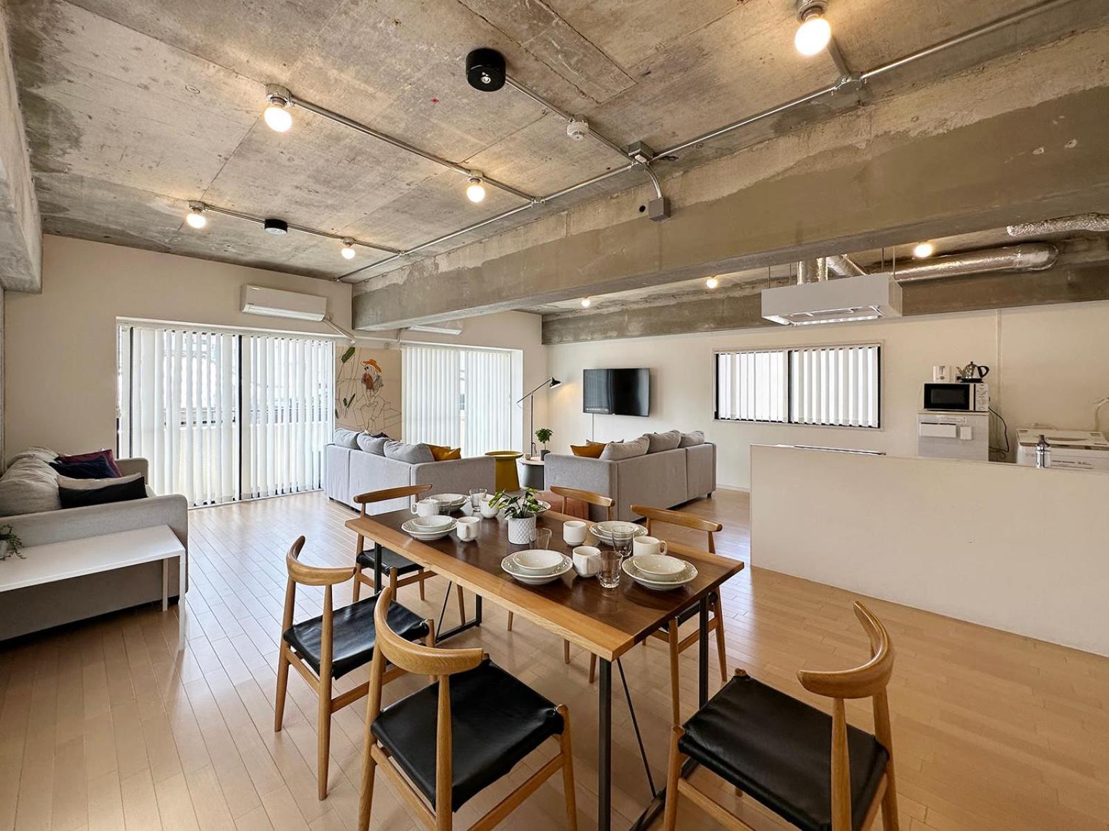 Bhotel M's Lea - Modern Spacious Beside Peace Park 10 Ppl * ฮิโรชิม่า